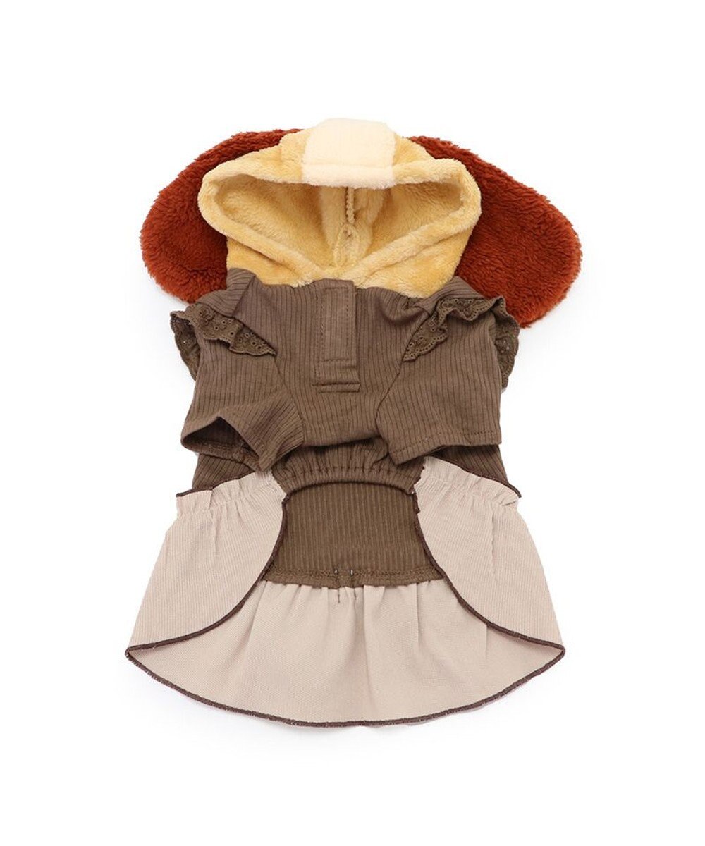 PET PARADISE ディズニー わんわん物語 レディ パーカー 《ブラウン 》 小型犬 