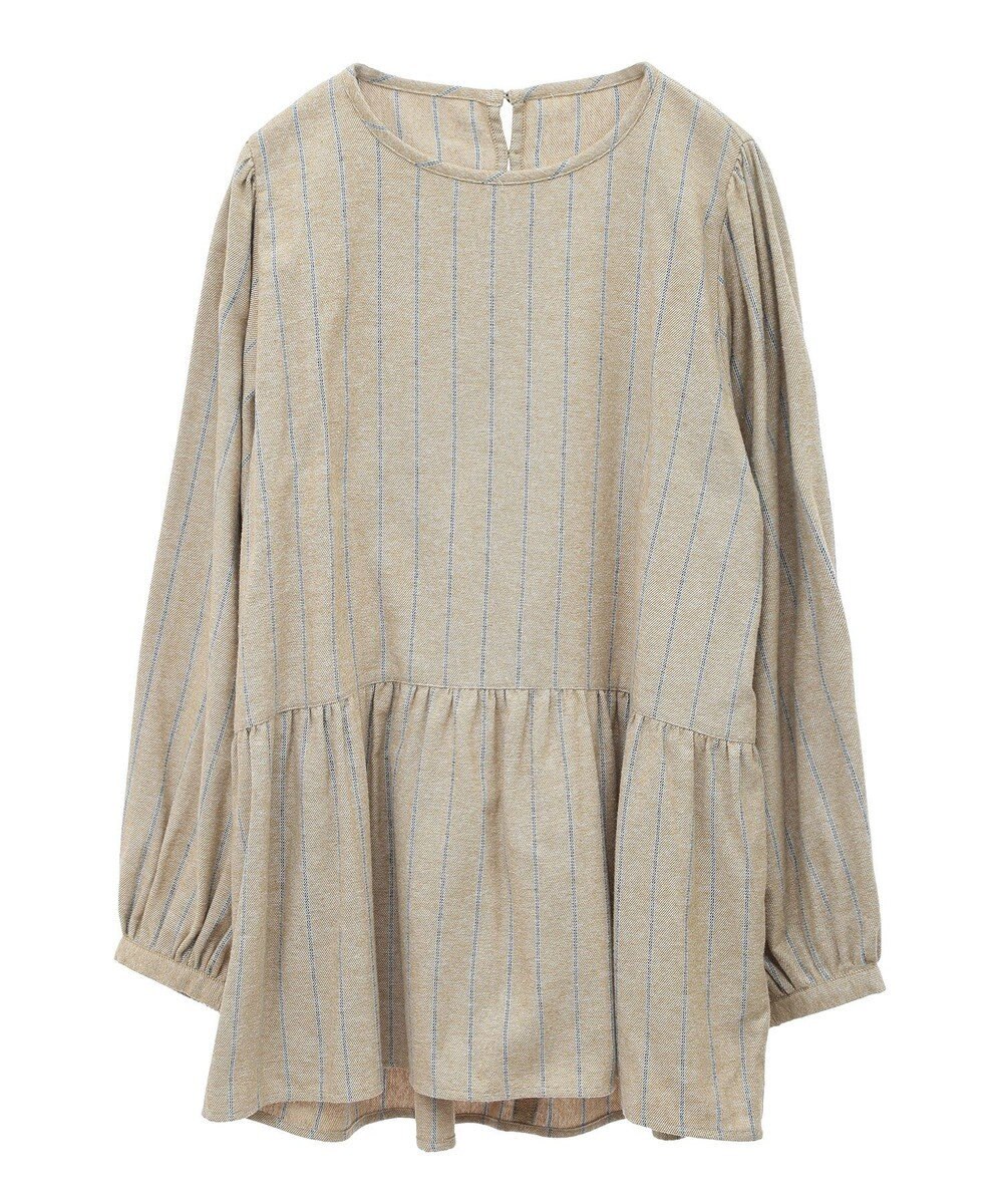 CRAFT STANDARD BOUTIQUE ボリュームスリーブウエストギャザーチュニック 