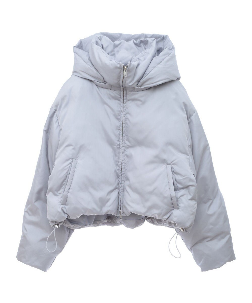 earth music&ecology 2wayパファー ショートブルゾン 