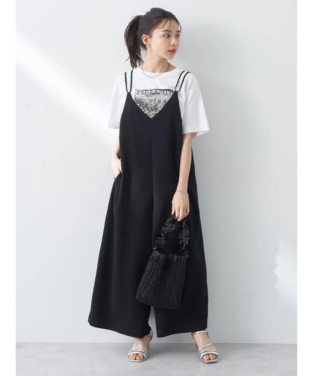 earth music&ecology リボンコンビネゾン 