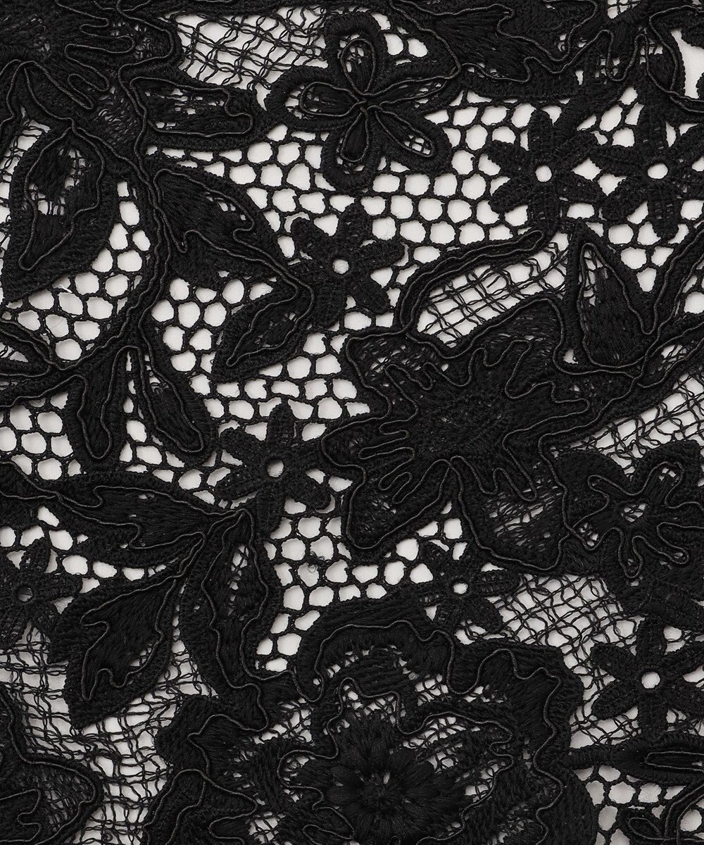 GRACE CONTINENTAL タッセル付レースカラー 