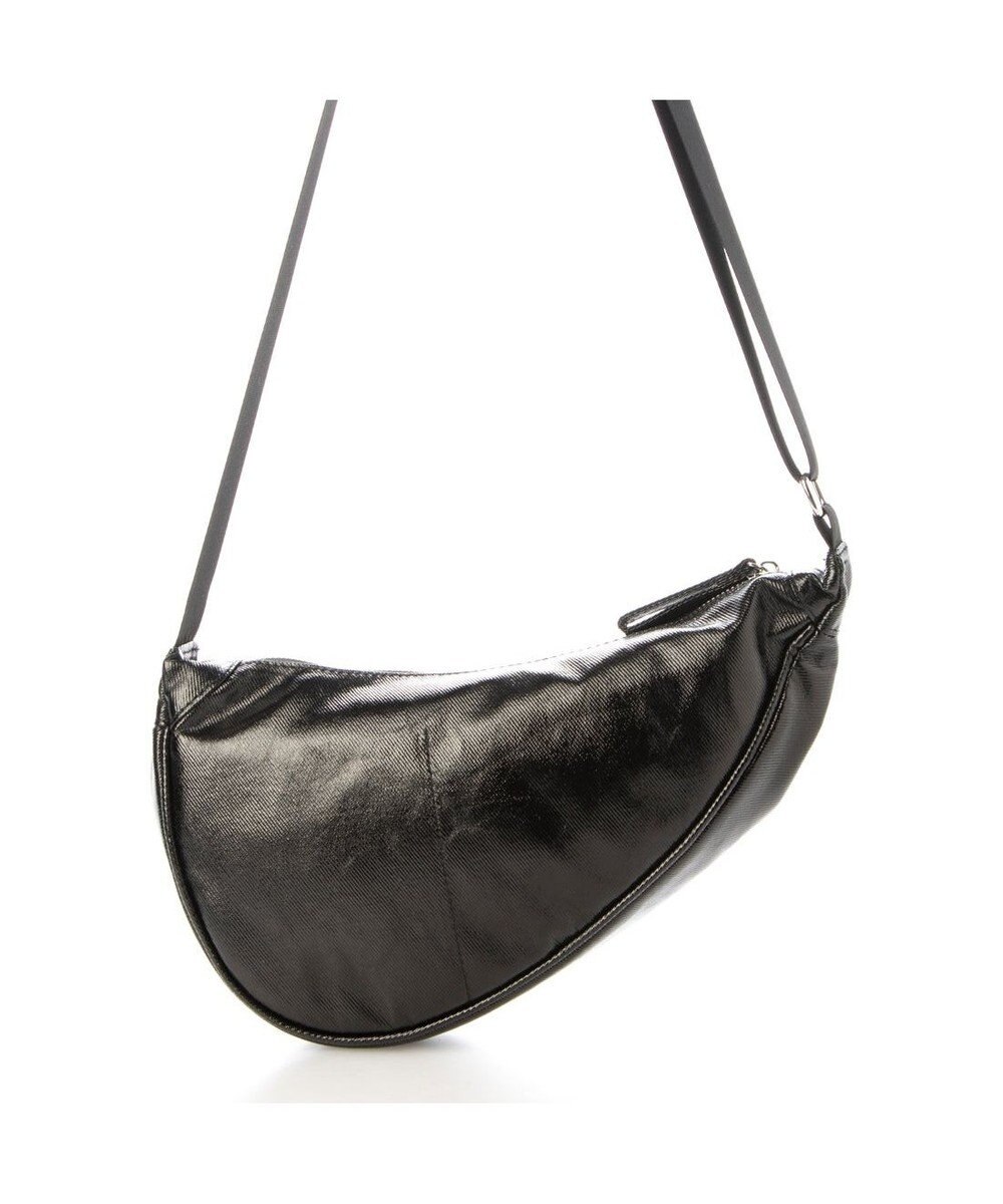 UNBILLION カシュカシュ cachecache / アシンメトリーメタリックショルダーバッグ 