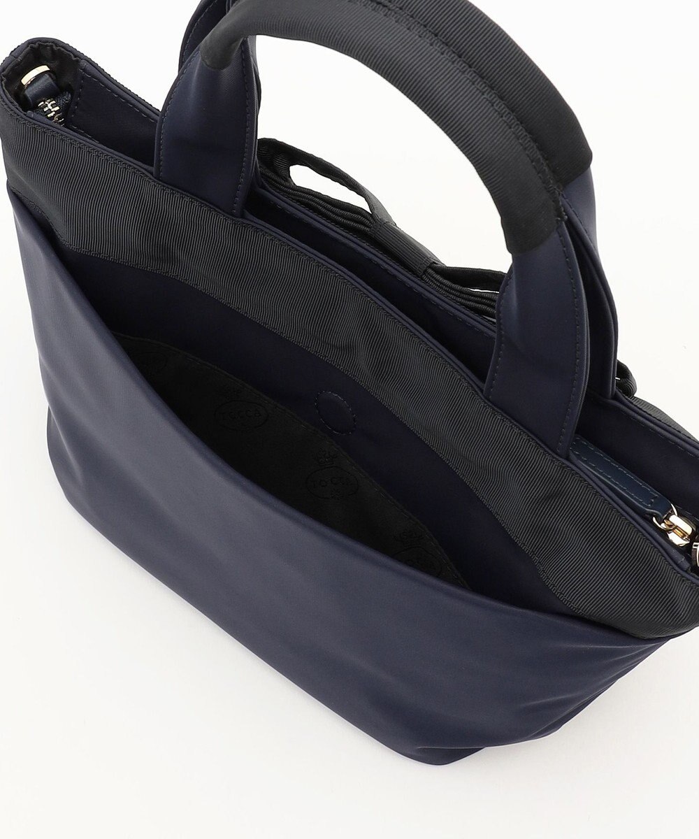 TOCCA 【大人百花掲載】【撥水】RIBBON BRICK TOTE M トートバッグ M 