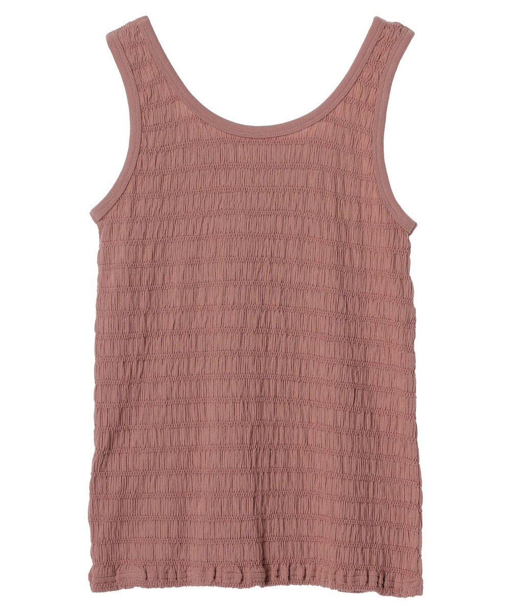 earth music&ecology シャーリングタンクトップ 