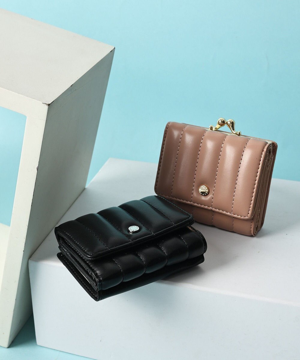 style code 【MERCURYDUO/マーキュリーデュオ】スタッズキルティング　口金ミニ財布 