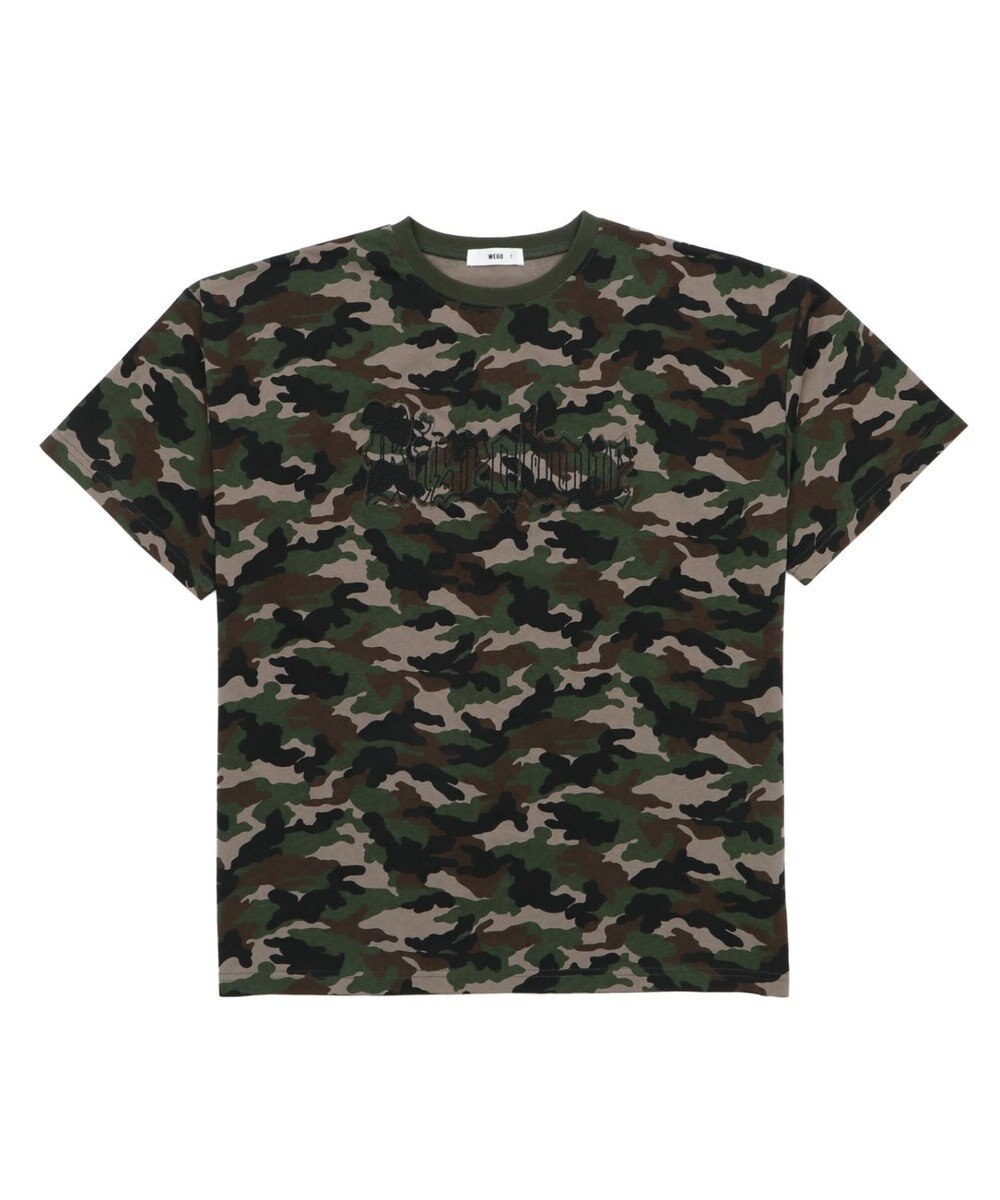 WEGO ヴィンテージウォッシュグラフィックビッグT 