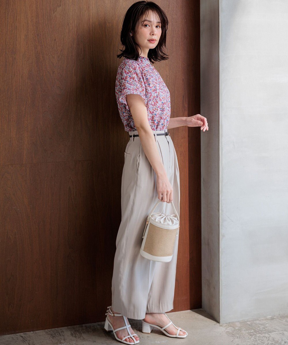 組曲 ナローベルト リボンサンダル 