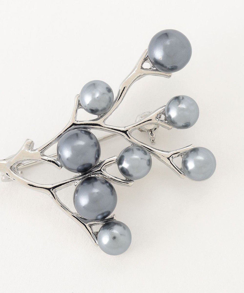 23区 コーラルパール ブローチ 