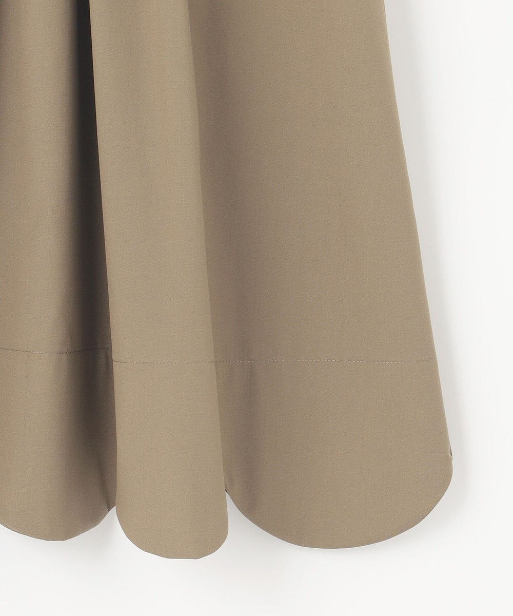 #Newans 【イージーケア】スカラップヘムチュニックブラウス 