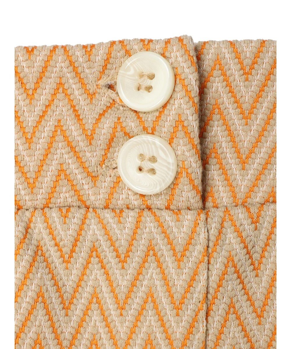 earth music&ecology シェブロン柄タイトスカート 