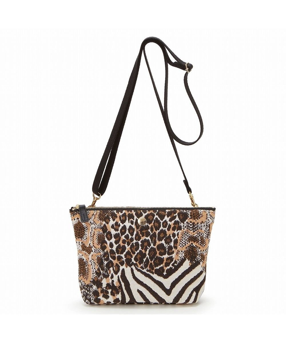 TOPKAPI 【TREASURE TOPKAPI】アニマルジャガード 2WAY ショルダーバッグ 