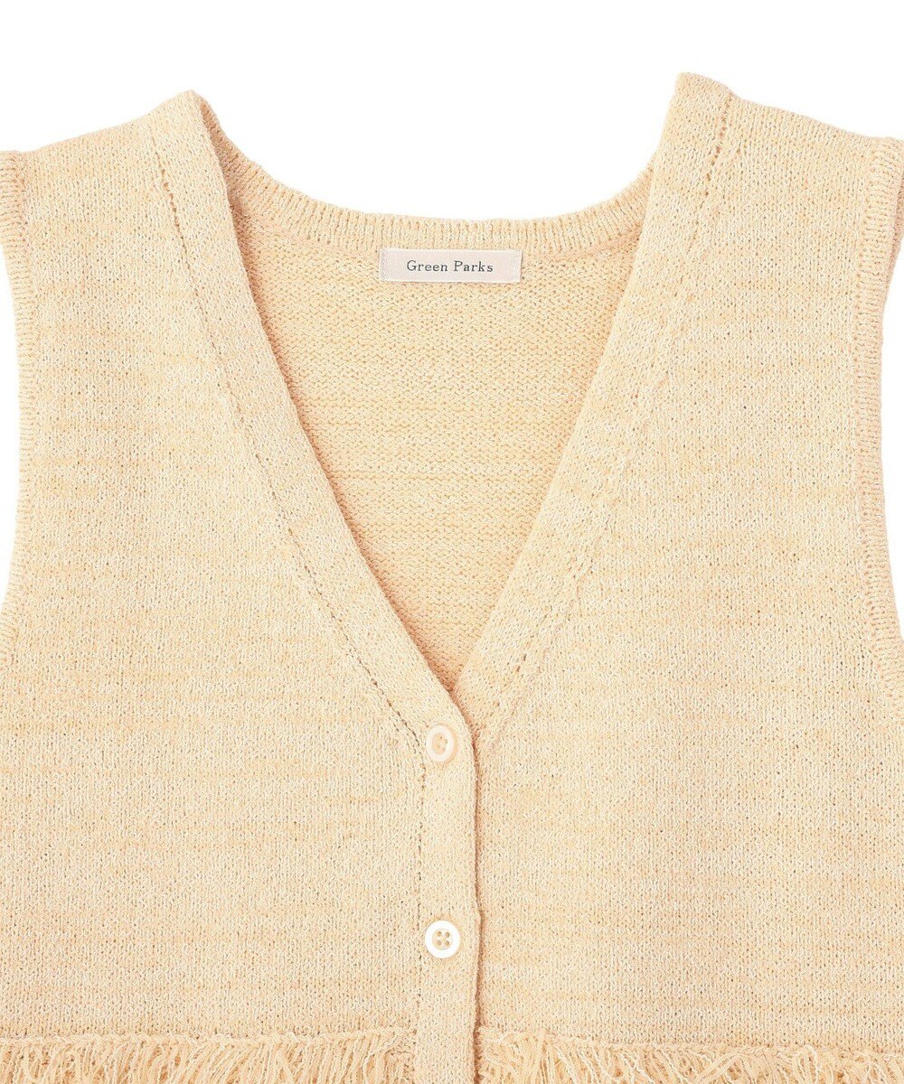 Green Parks ブークレループニットベスト 