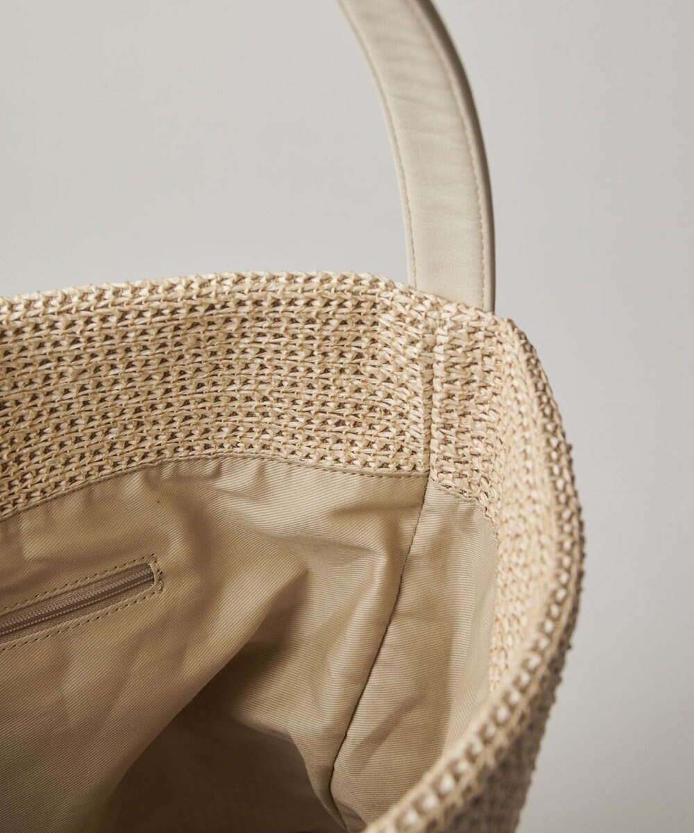 russet ナイロンラフィアワンショルダーバッグ(CE-1714) 