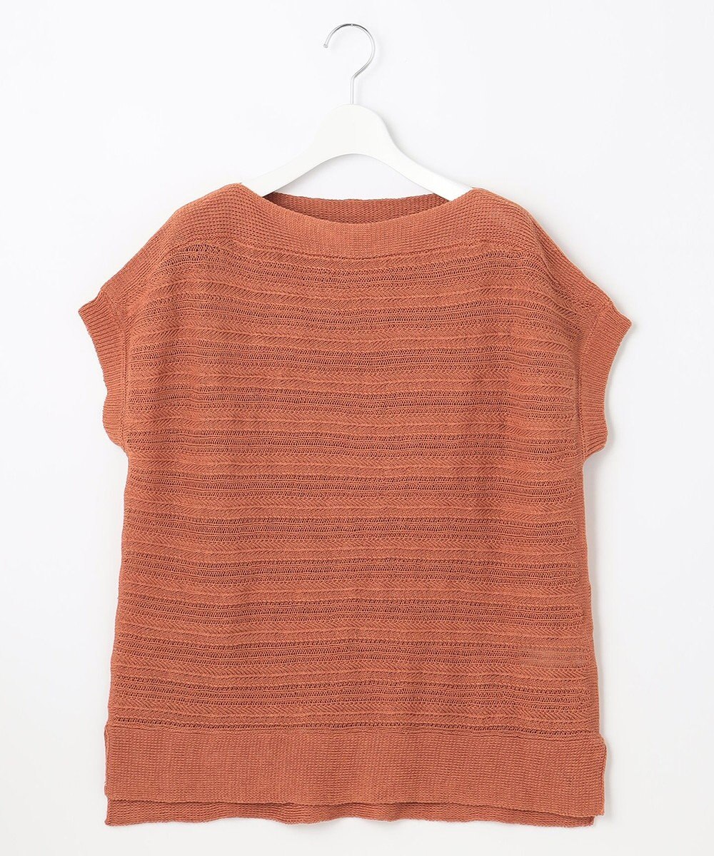 J.PRESS LADIES 【洗える】ヘンプレイヤード ニット 