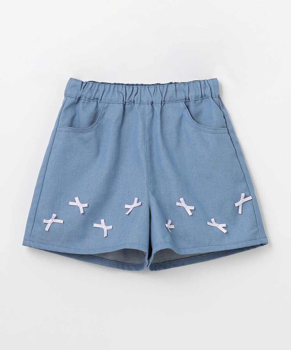 ANY KIDS ひんやりクール リボンショートパンツ 