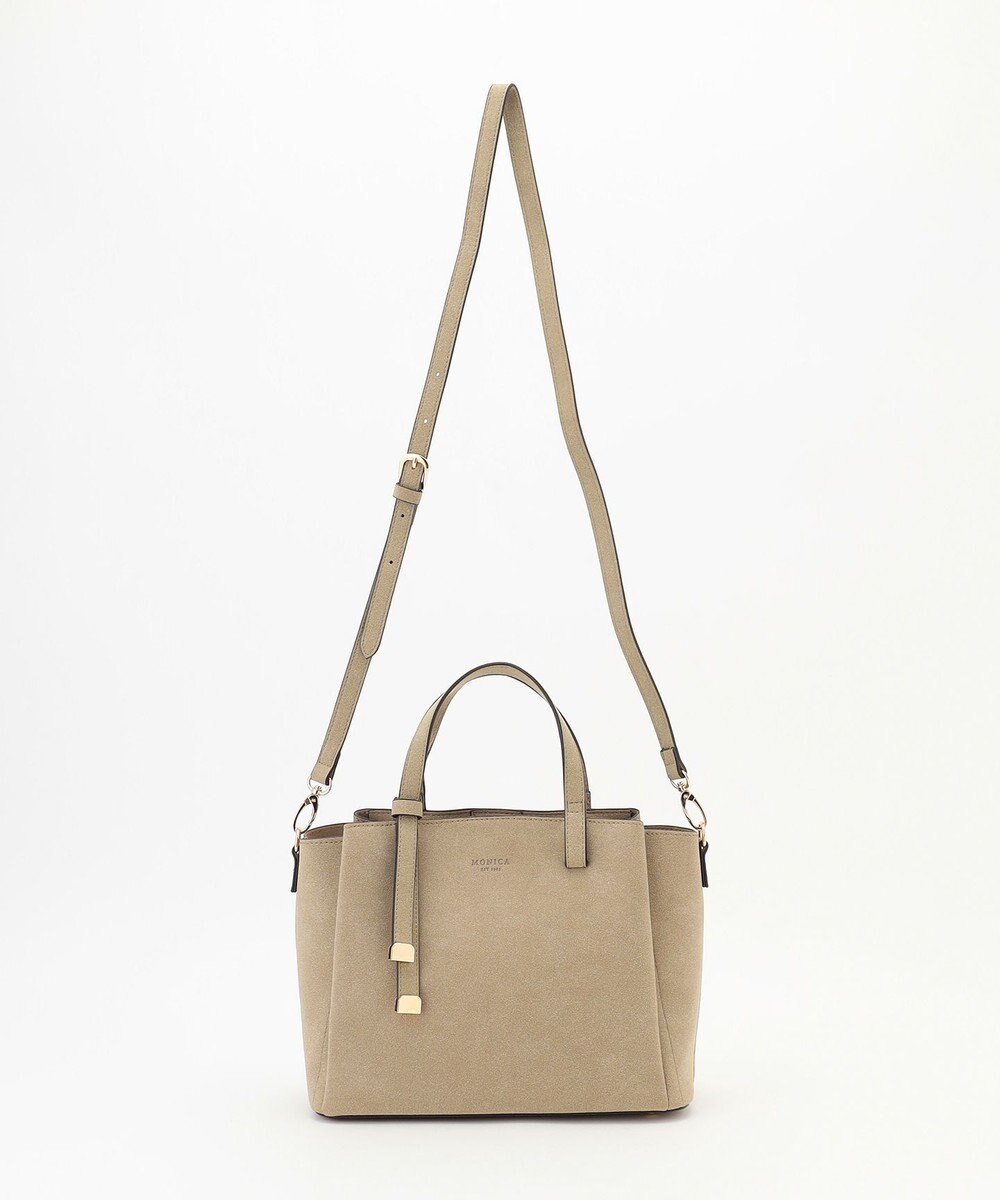 LA BAGAGERIE 【MONICA】ボウタイリボンハンドバッグ 