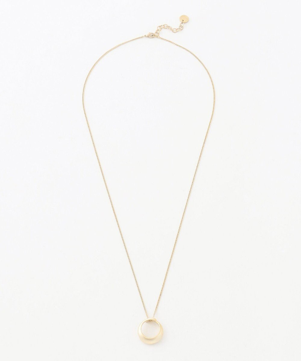 J.PRESS LADIES ボリュームリング ワントップ ネックレス 