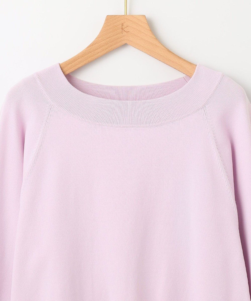 組曲 S 【パールボタン付】ブーケカラーリラクシー ニット 