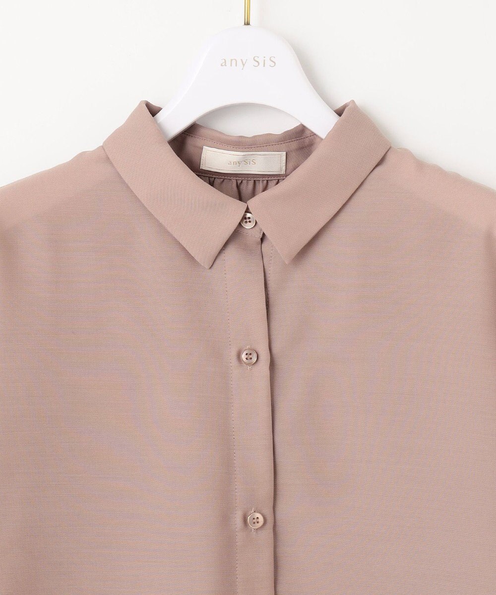 ANY SIS 【美人百花6月号掲載】2SETシアーシャツ×ワンピース セット 
