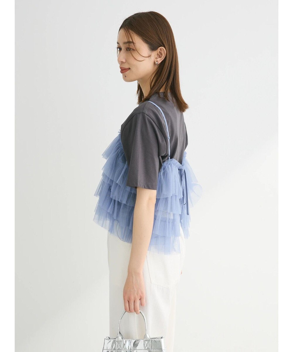 Green Parks ・ＥＬＥＮＣＡＲＥ　ＤＵＥ　２ｗａｙラメチュールフリルキャミ 