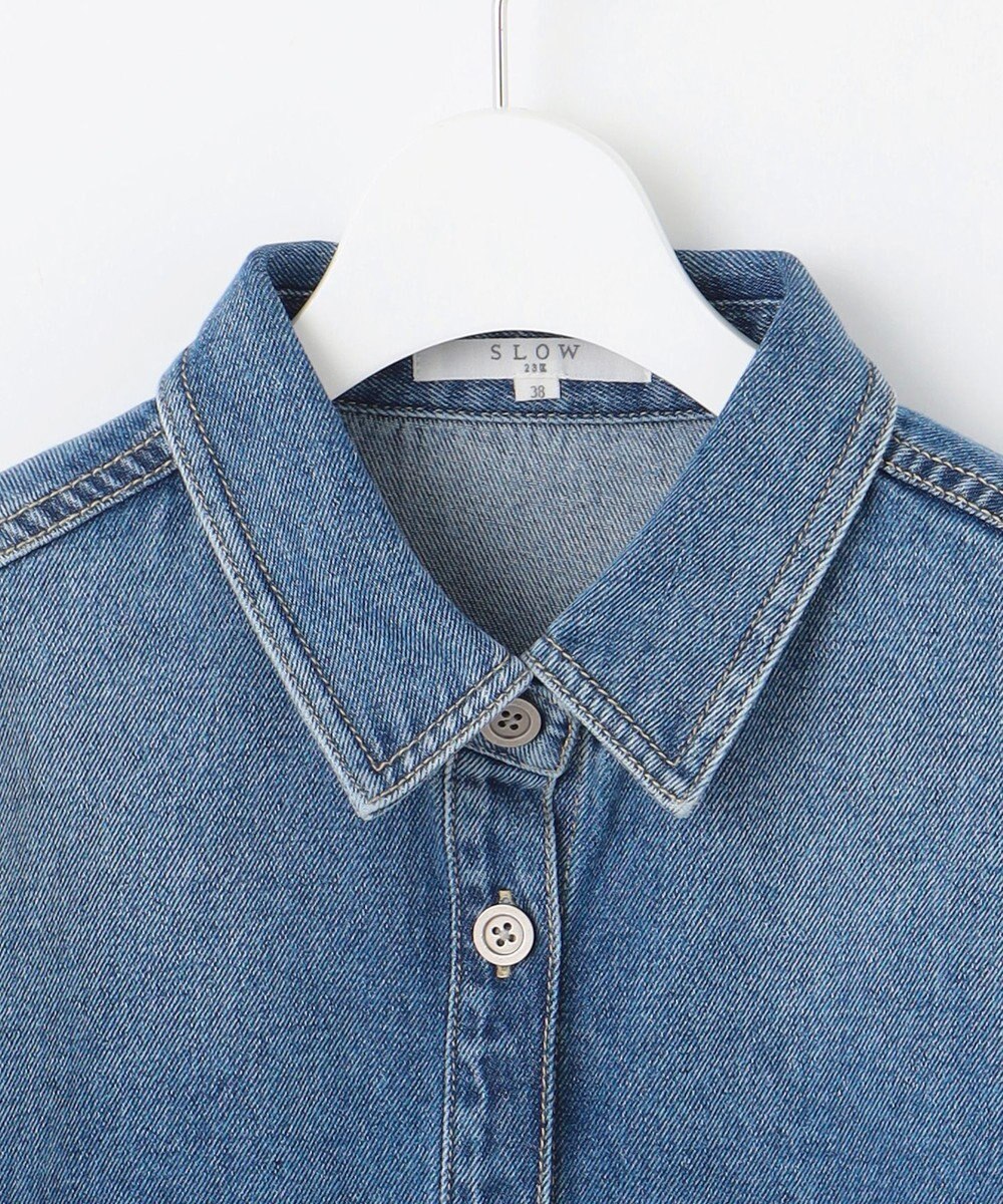 23区 【SLOW/一部店舗限定】LIGHT DENIM ジャケット 