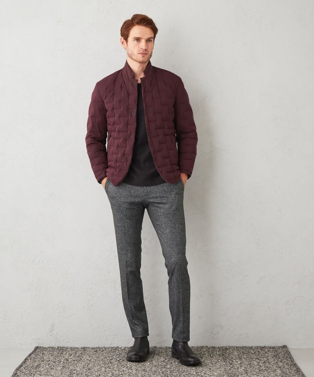 JOSEPH ABBOUD 【ストレッチ】フランネルジャージ パンツ 