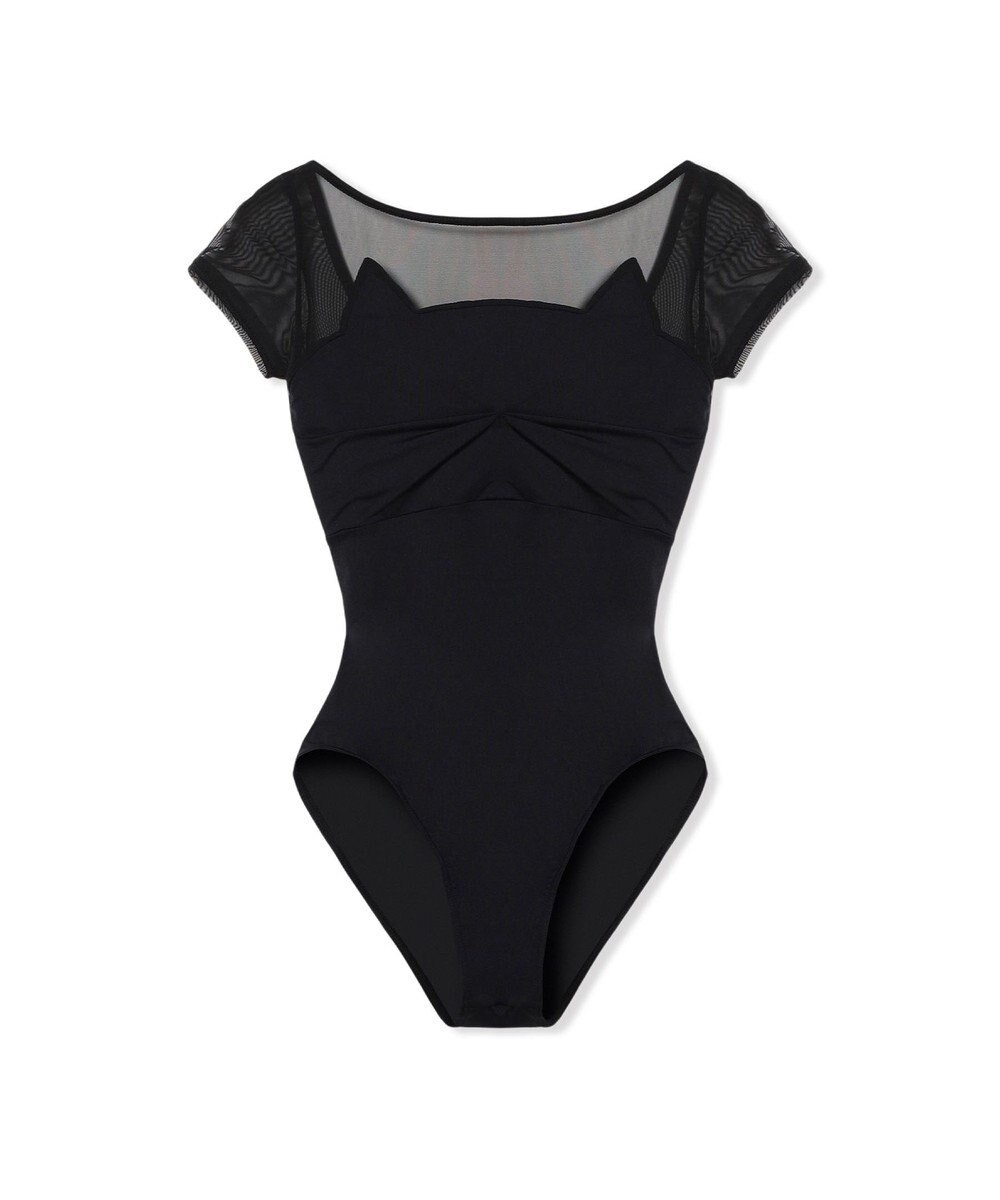 Chacott キャップスリーブレオタード 