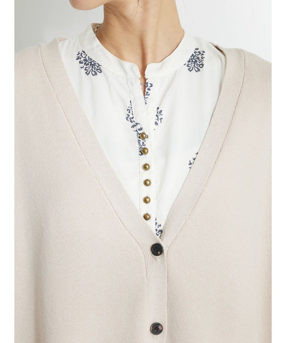 CRAFT STANDARD BOUTIQUE ＶネックＢＩＧシルエットカーディガン 