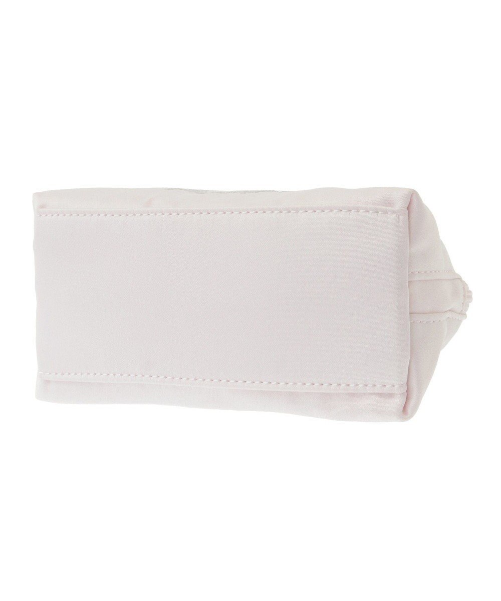 Maison de FLEUR サテンリボンラウンドポーチ 