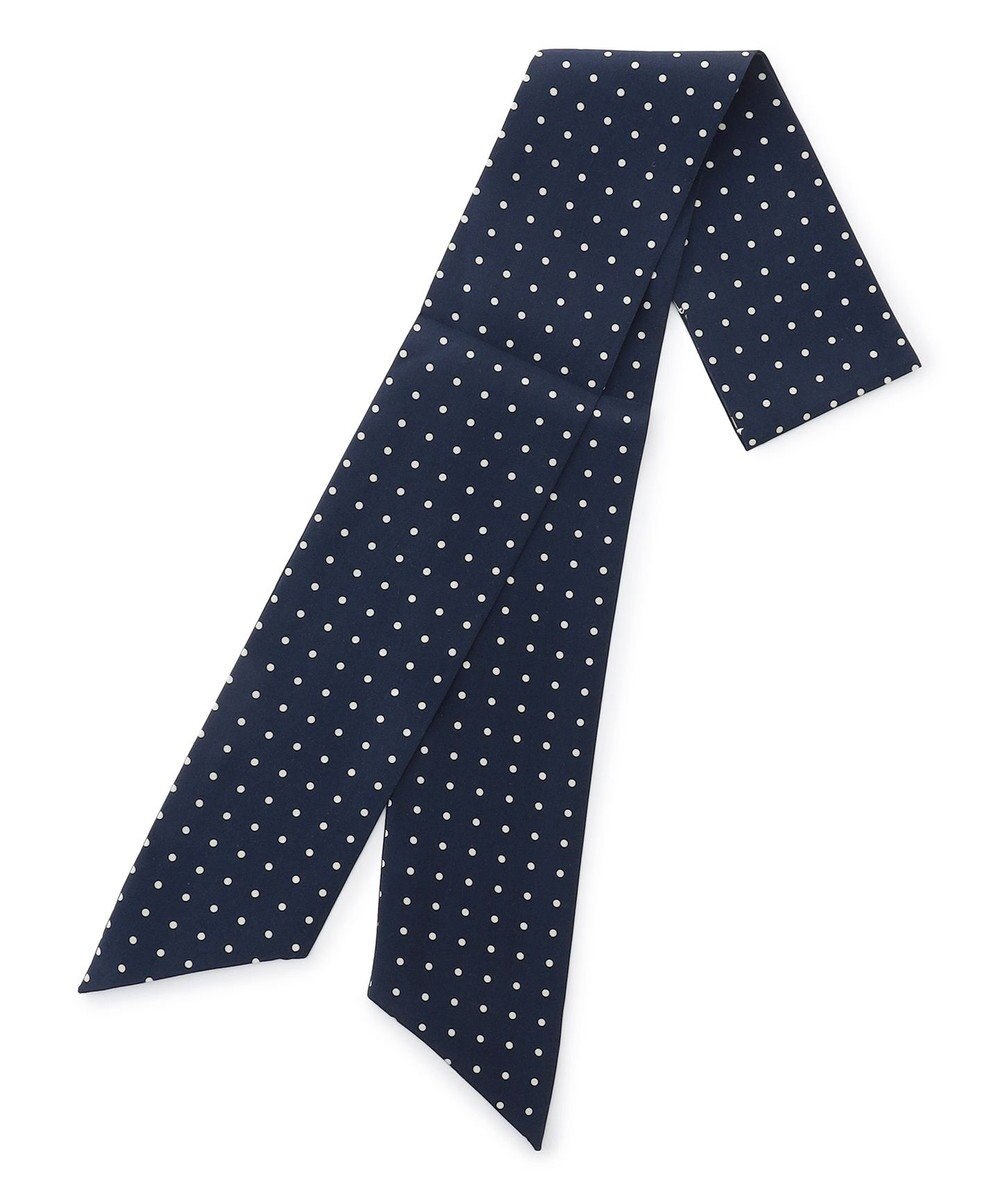 J.PRESS MEN ハンドプリントドット ネッカチーフ 