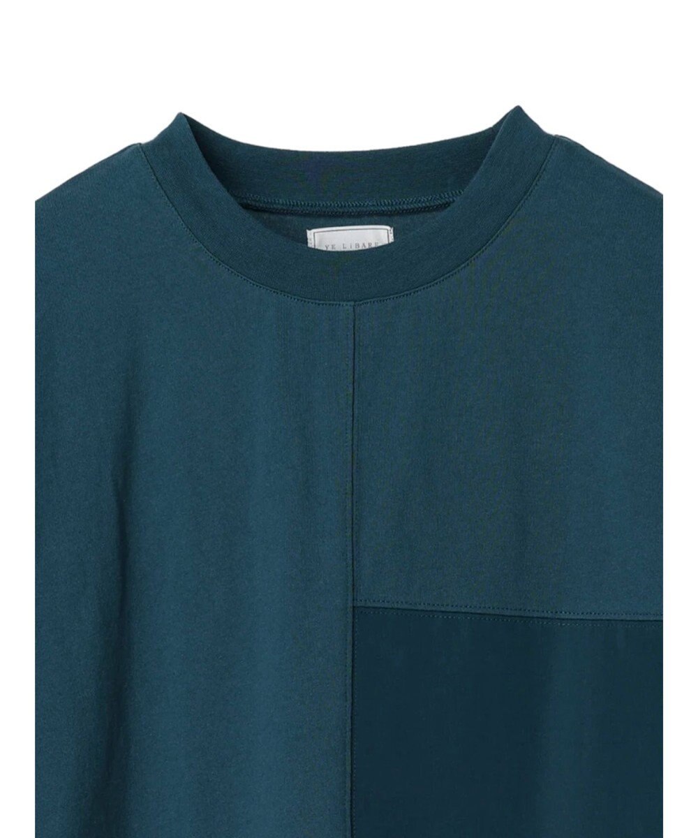 Green Parks 異素材切替ドッキングチュニック 