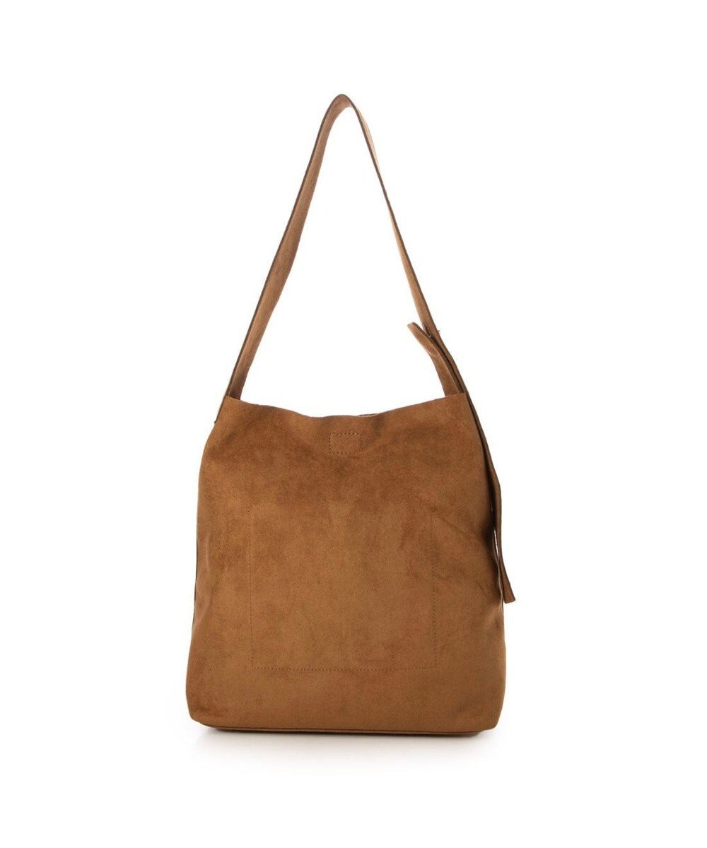 UNBILLION カシュカシュ cachecache / フェイクスエードホーボーバッグ 