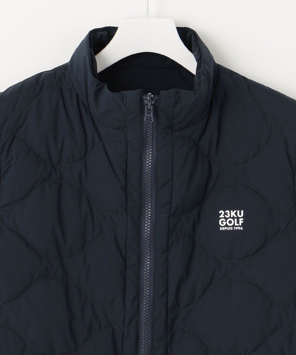 23区GOLF 両面使える【MEN/キングサイズ】リバーシブル ダウンベスト 