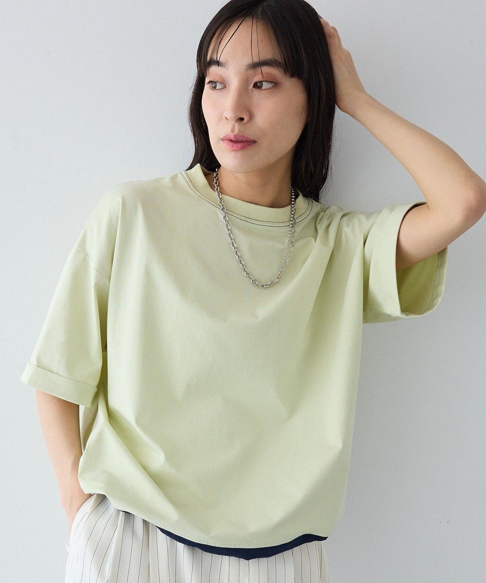 CRAFT STANDARD BOUTIQUE バイカラーヘムプルオーバー 