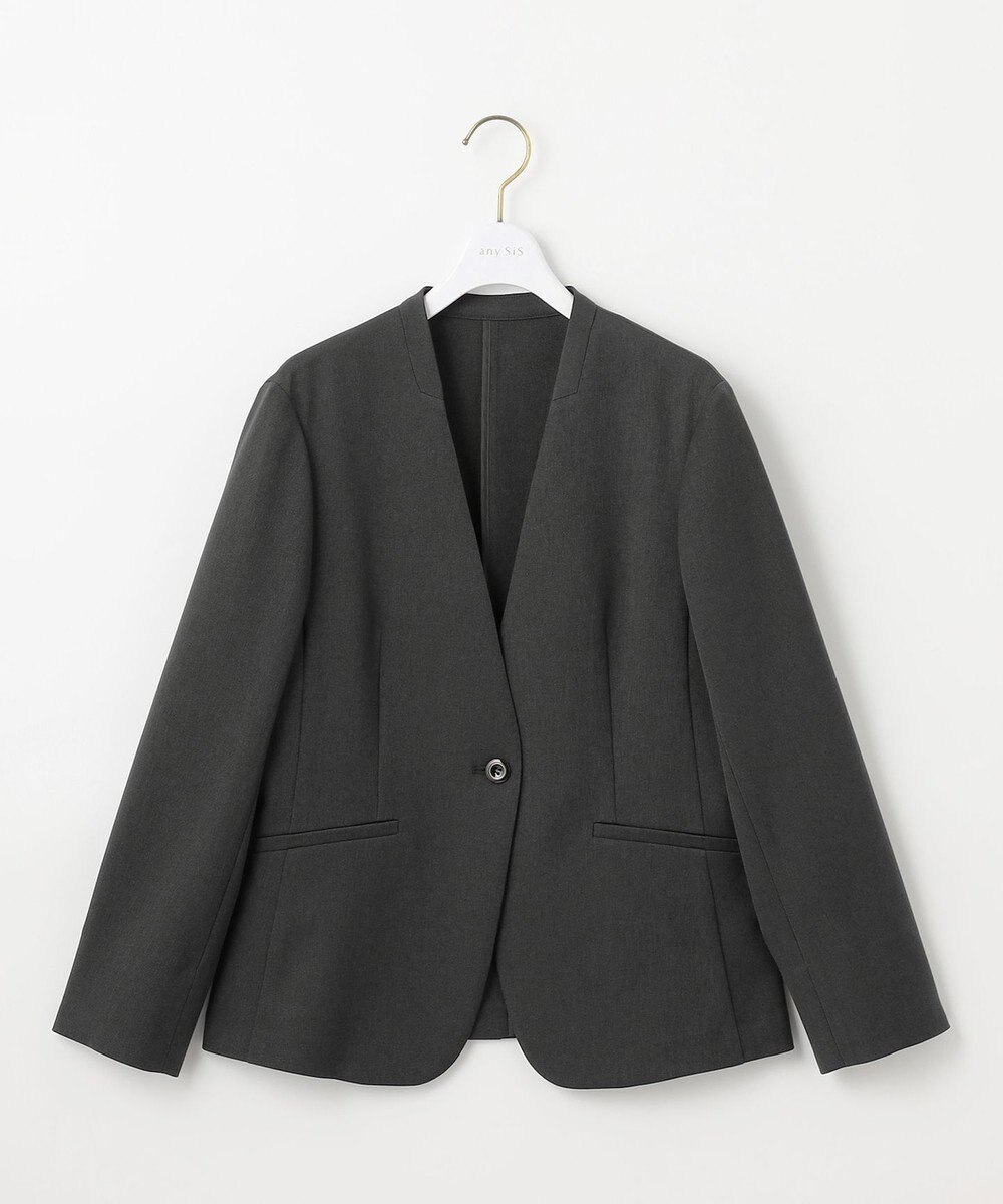 ANY SIS 【セットアップ対応】ビューティーツイルストレッチ ジャケット 