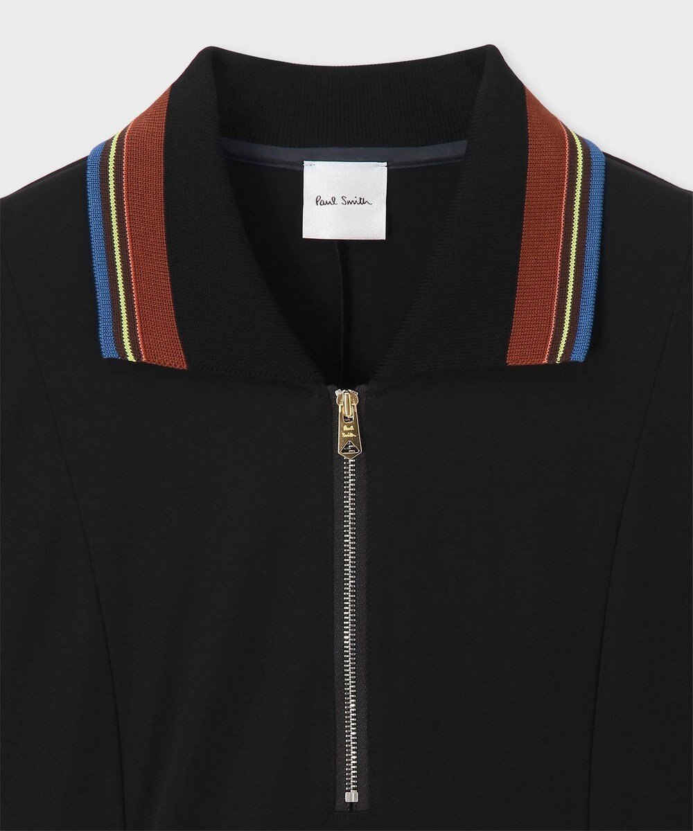 Paul Smith ストライプトリム 半袖ワンピース 