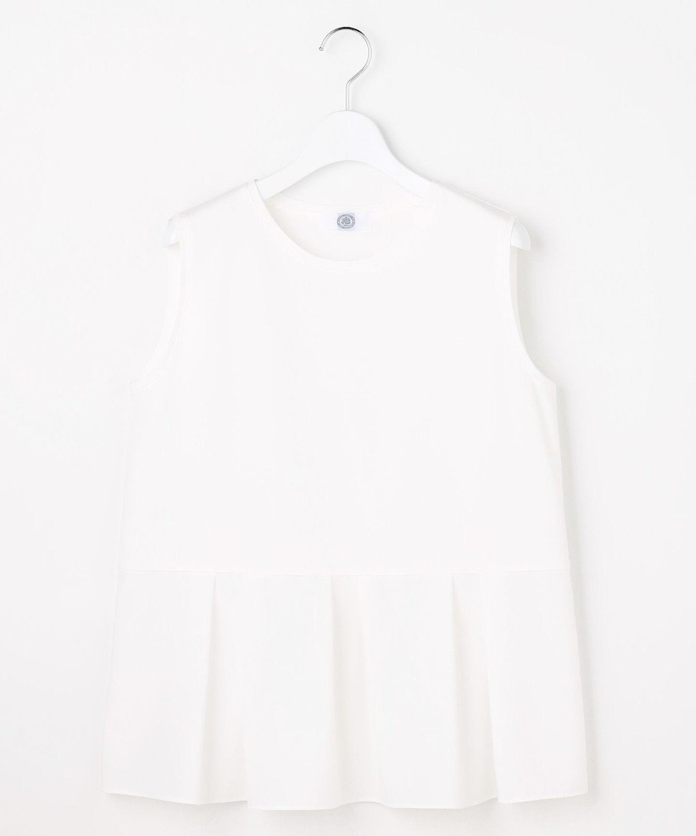 J.PRESS LADIES コットンスムース レイヤードフレア カットソー 