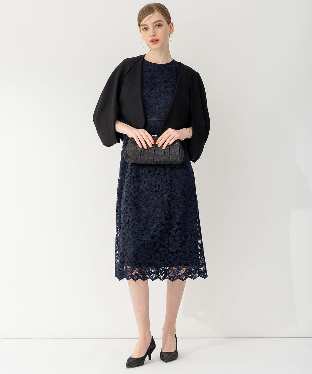 23区 【APPLAUDIR】ライトダブルクロス ボレロジャケット 