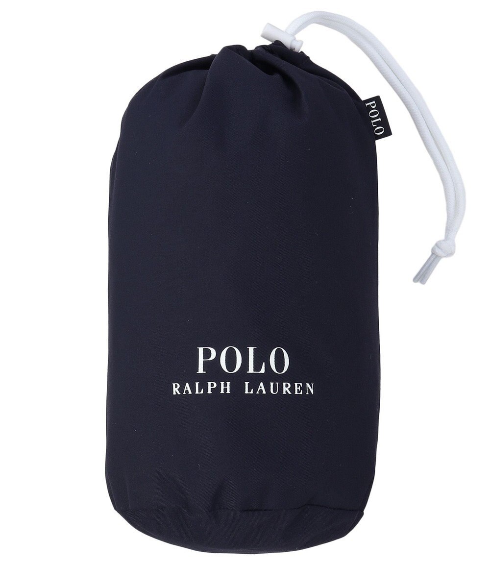 MOONBAT POLO RALPH LAURENRL パイピングレインポンチョ 無地 75デニール 収納袋付き 