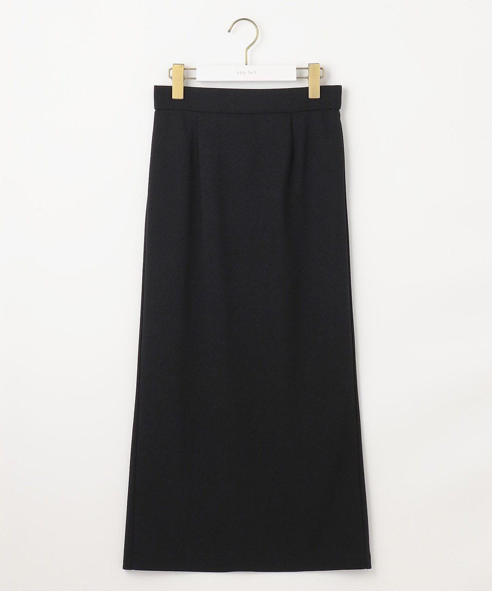 ANY SIS 【UVケア ・ストレッチ・洗える】2WAYジョーゼットジャージーナロー スカート 
