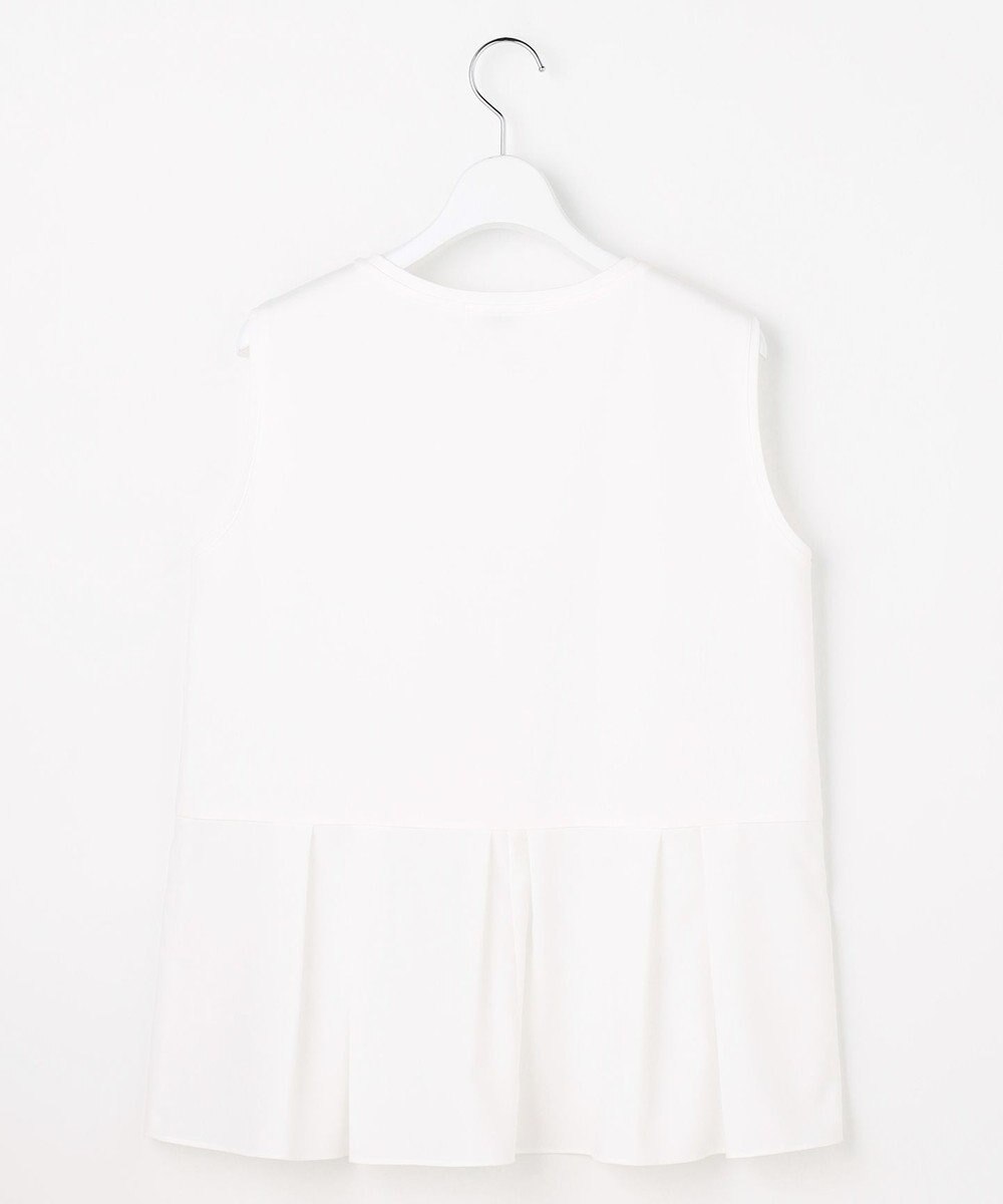 J.PRESS LADIES コットンスムース レイヤードフレア カットソー 