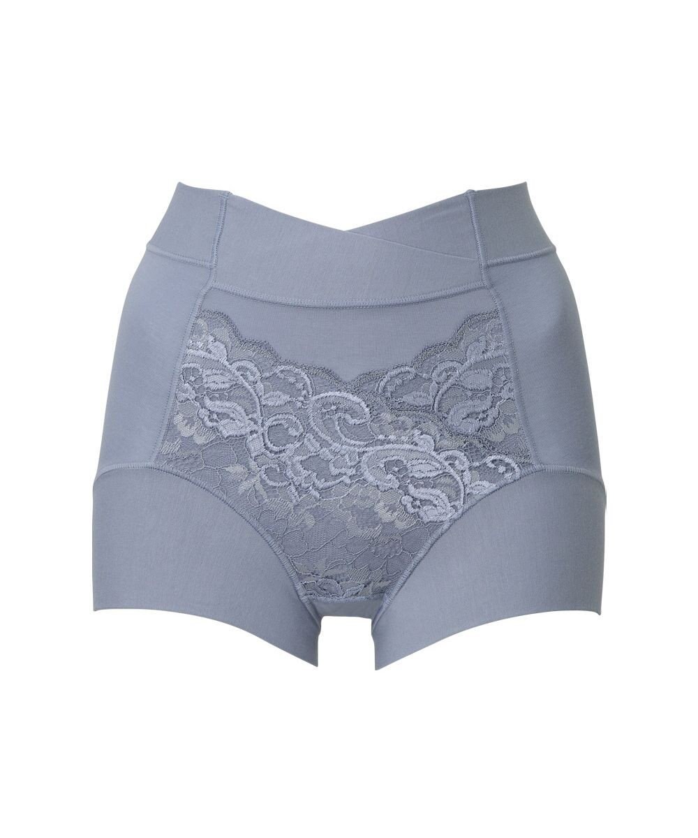 BRADELIS New York 【BRADELIS NewYork peace】綿混フィットレースショーツ ウエストからヒップ下まですっぽり包み補整するショーツ 