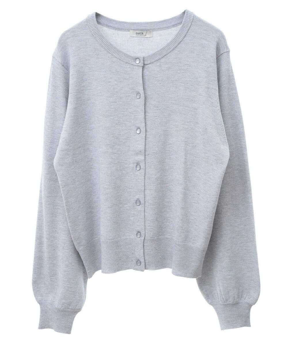 earth music&ecology アンジェリーナラメカーディガン 
