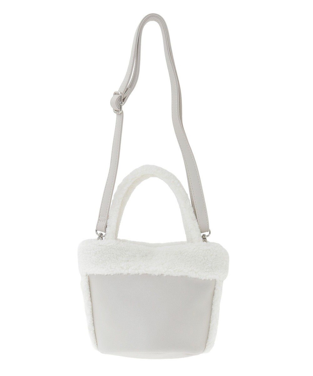 earth music&ecology ムートン風ボアバッグ 