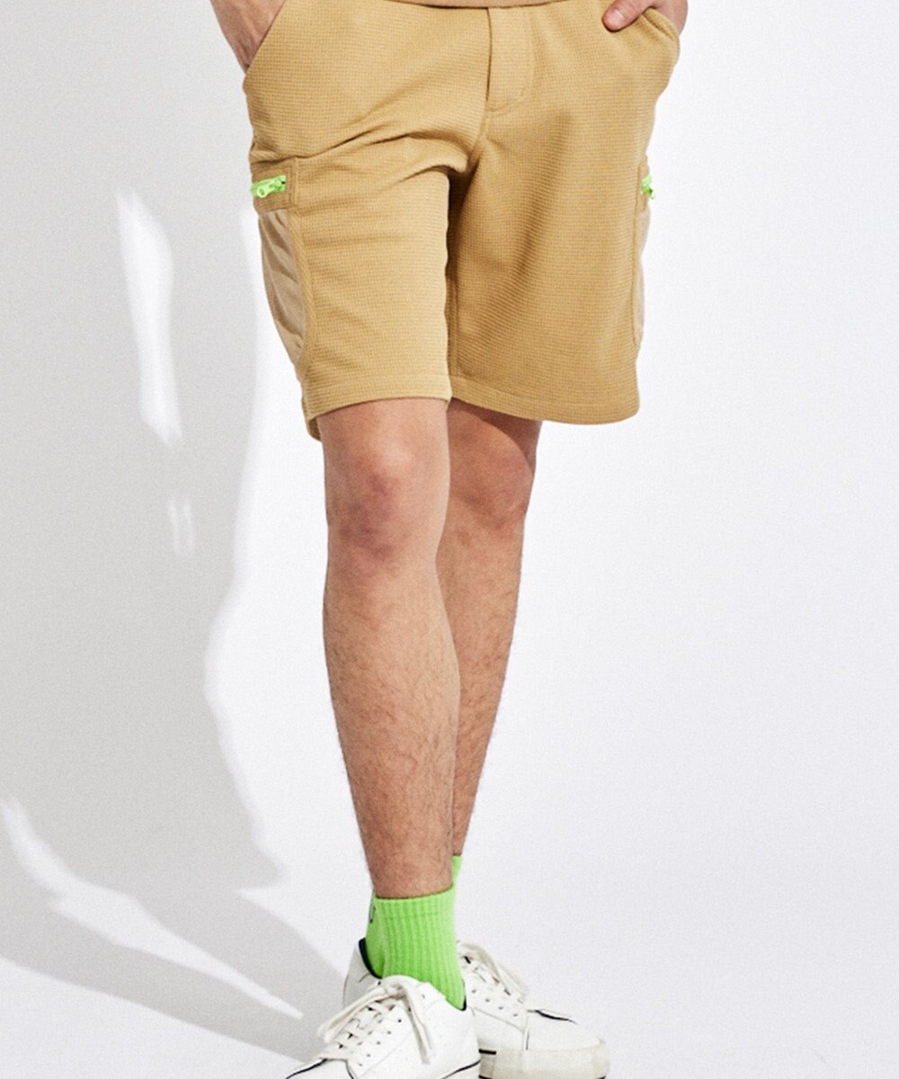 PW CIRCULUS 【MEN】ワッフルショーツ 