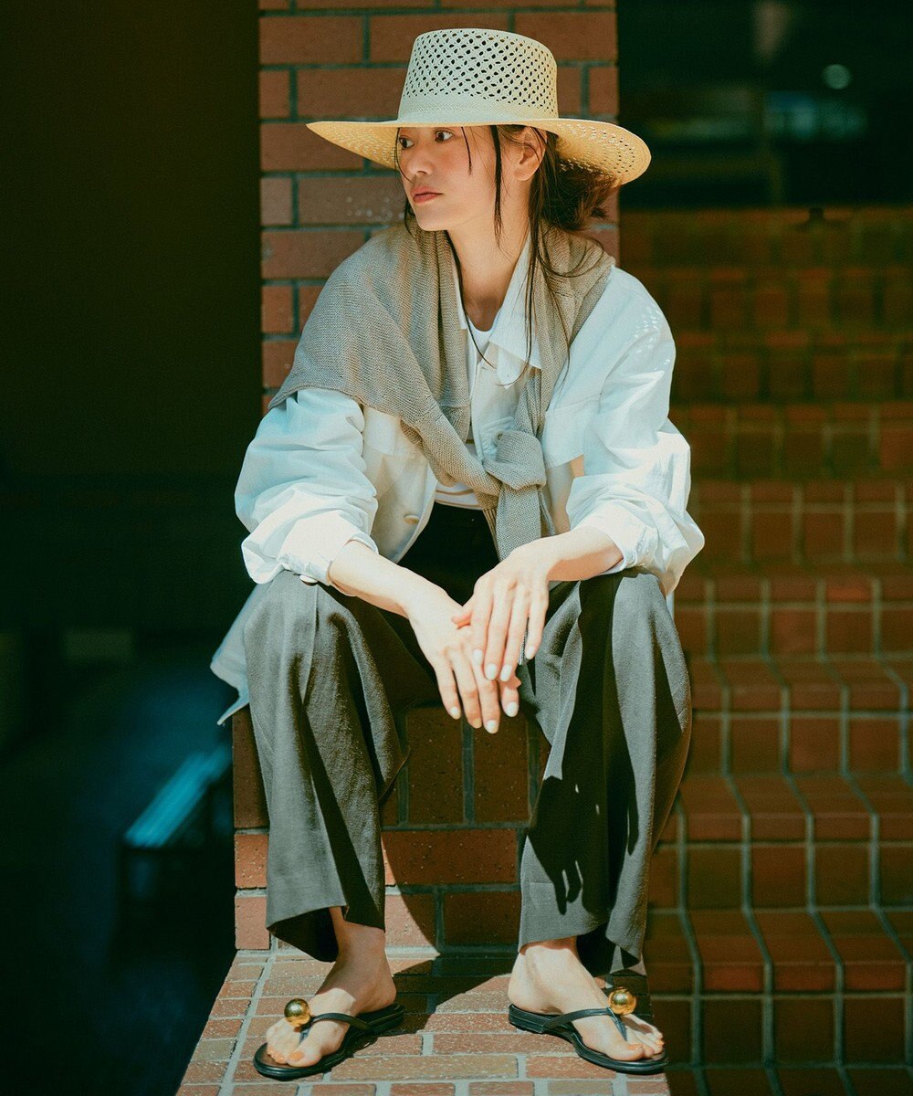 NAVE 【ReNAVE・セットアップ可/洗える】コットンリネンカルゼ ジャケット 