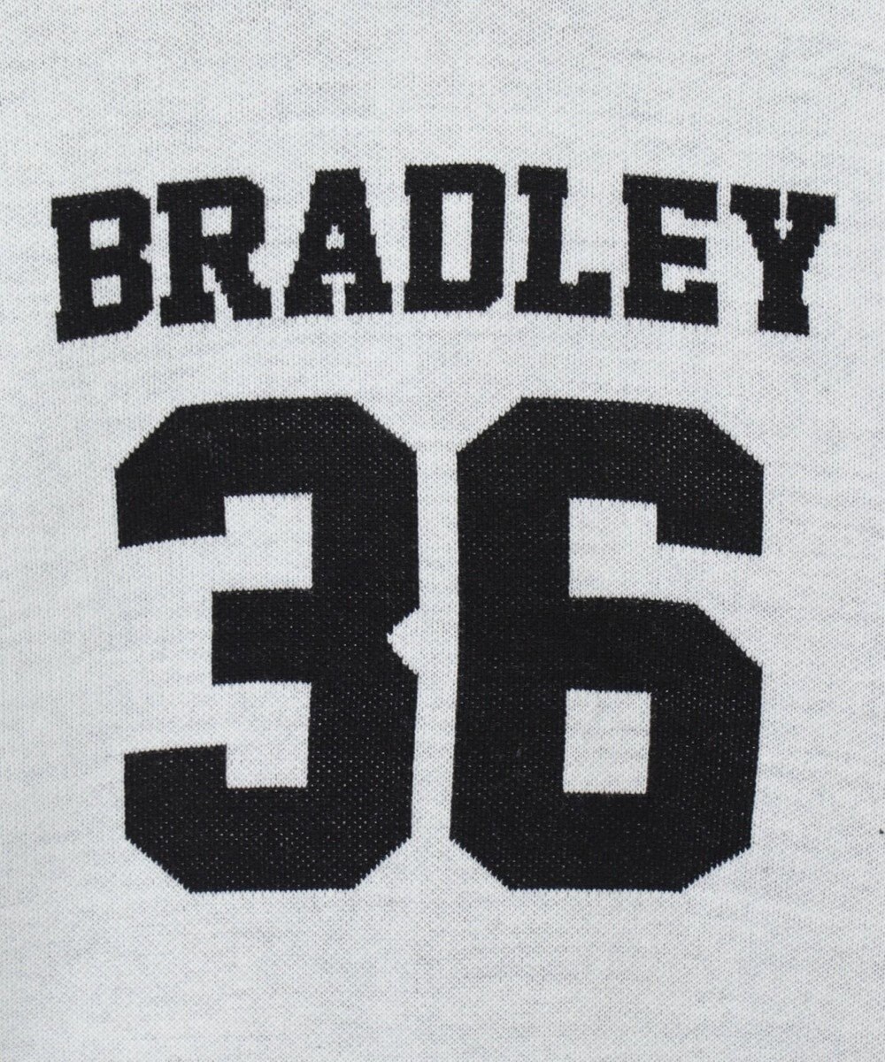 WEGO ナンバリングジャガードVネックニット 