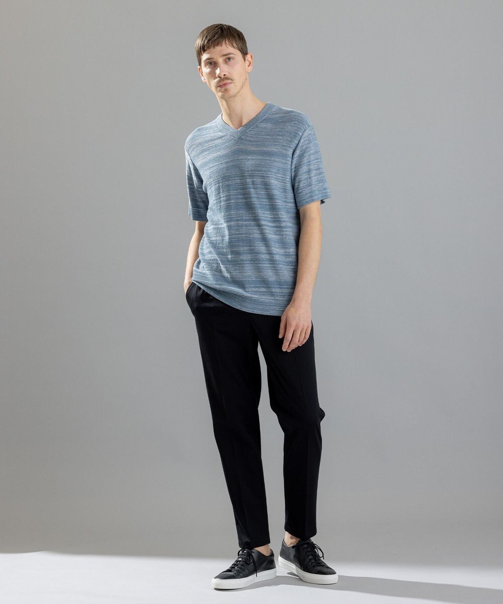 JOSEPH HOMME シャイニースラブブークレ　ニットＴシャツ 