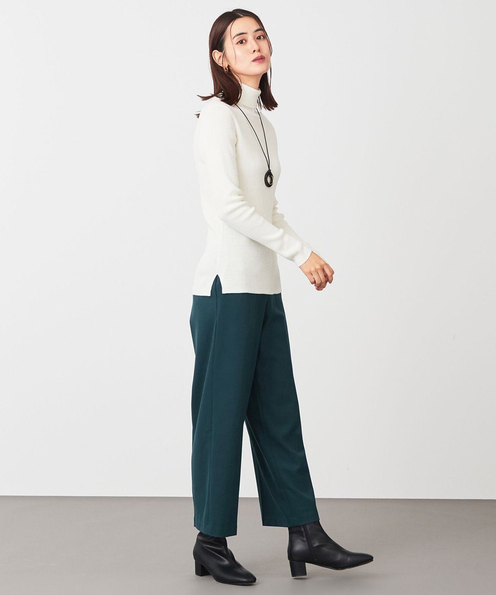 ANY 【ウエストゴム/ストレッチ/裏起毛】シークレットウォーム　ワイド 