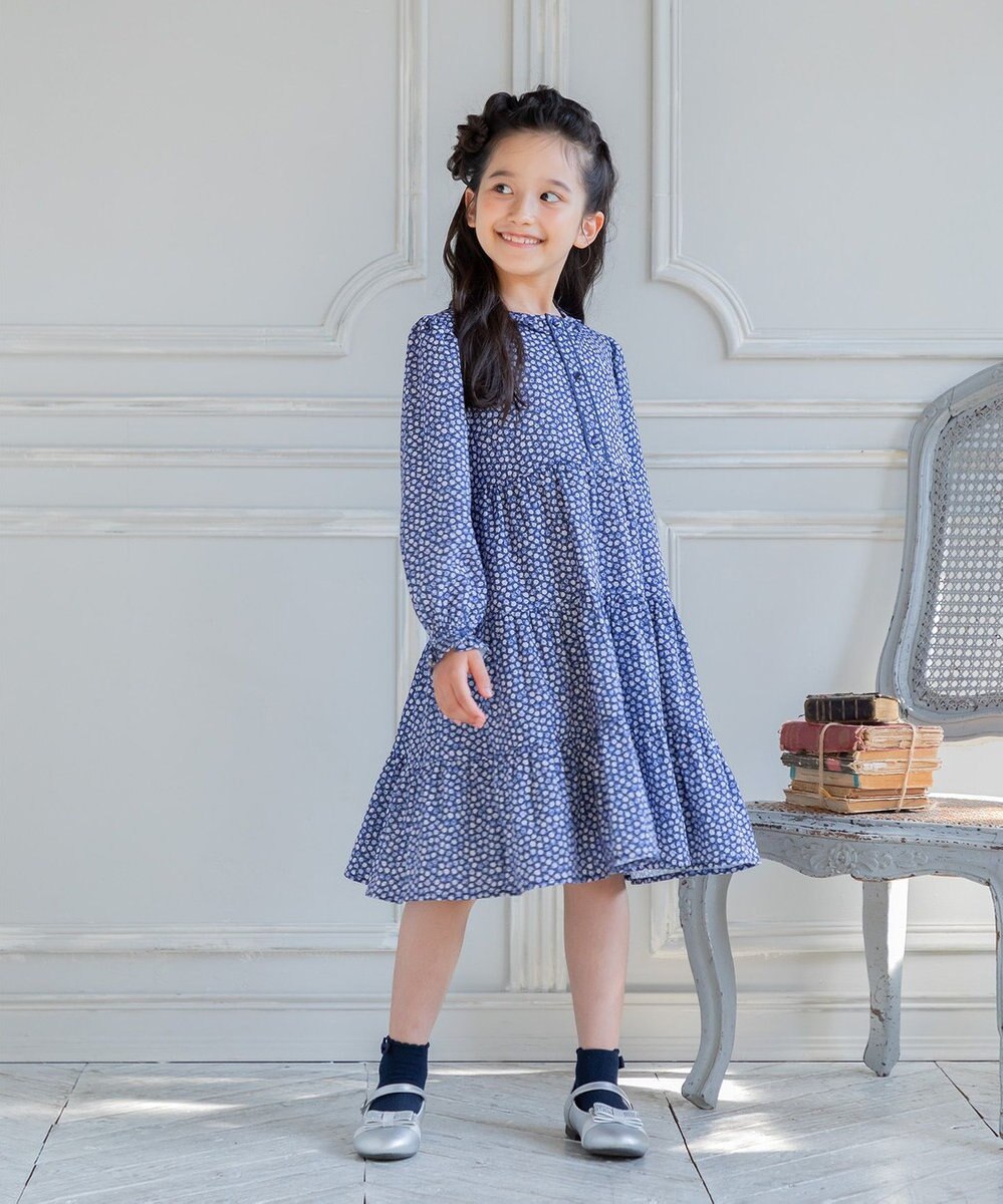 組曲 KIDS 【110-140㎝】Tiny Rose ワンピース 